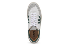 Load image into Gallery viewer, THE MISFIT SNEAKERS - White Grey Green - Wayz Sneakers - ethical sneakers with a humanistic footprint