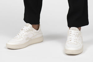 THE SONDER SNEAKERS - White Grey - Wayz Sneakers - ethical sneakers with a humanistic footprint